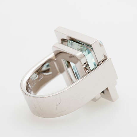 Ring in geometrischem Design - photo 4