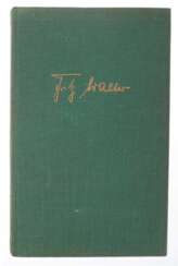 Buch von Fritz Walter &quot;3:2- Die Spiele zur Fußballweltmeisterschaft&quot;, mit Original-Signaturen der Fußballnationalmannschaft von 1954, 2te Auflage, Copress-Verlag Hoffmann u. Hess, Gebrauchspuren