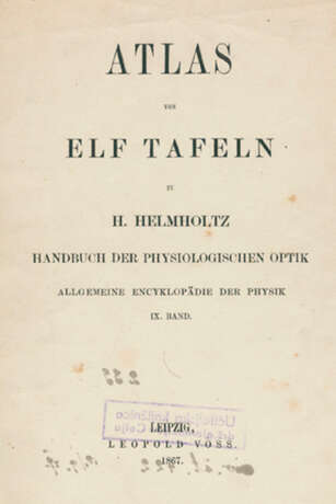 Helmholtz, H. - photo 1