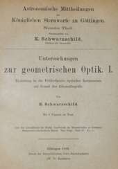 Schwarzschild, K.