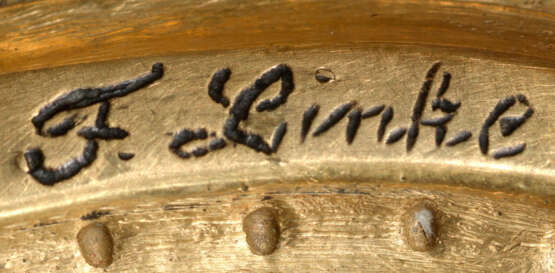 Signiertes Louis XV-Bureau plat von François Linke - фото 2