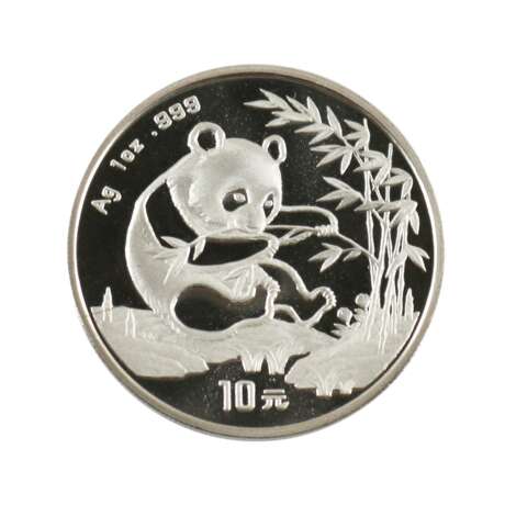 China 11 x 10 Yuan Panda. - фото 1