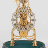 Skelettuhr mit Glassturz - Foto 1