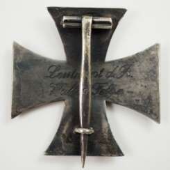 Preussen: Eisernes Kreuz, 1914, 1. Klasse - G mit Gravur.