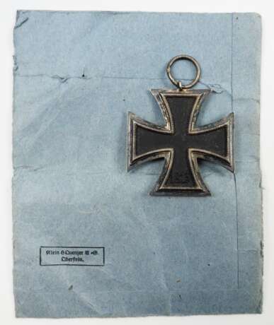 Eisernes Kreuz, 1939, 2. Klasse, in Verleihungstüte - Klein & Quenzer, Oberstein. - photo 2