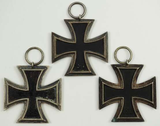 Eisernes Kreuz, 1939, 2. Klasse - 3 Exemplare. - Foto 3