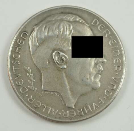 3. Reich: Adolf Hitler Medaille. - Foto 1