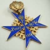 1957: Orden Pour le Mérite, mit Eichenlaub, im Etui. - фото 3