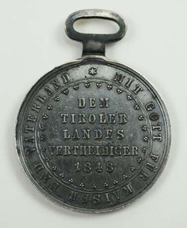 Österreich: Tiroler Landesverteidiger-Medaille 1848. - фото 3