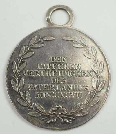 Österreich: Militär-Ehrenmedaille "Tiroler Denkmünze" 1898, für Unteroffiziere und Mannschaften. - фото 2