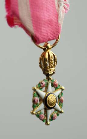 Brasilien: Kaiserlicher Rosen-Orden, Miniatur. - Foto 4