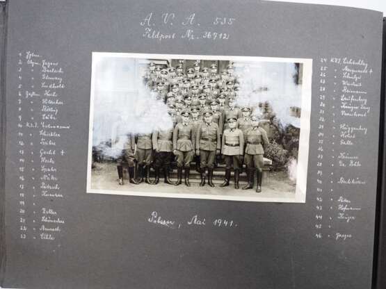 Wehrmacht: Fotoalbum eines Offiziers beim Armee-Verpflegungsamt 535 - Polen. - photo 2