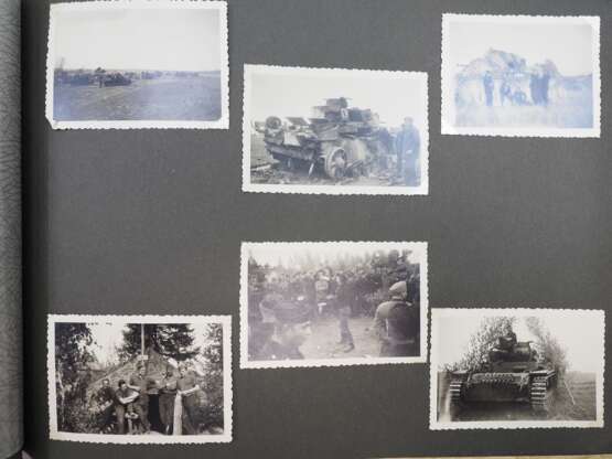 Fotoalbum eines Panzer-Soldaten. - photo 2