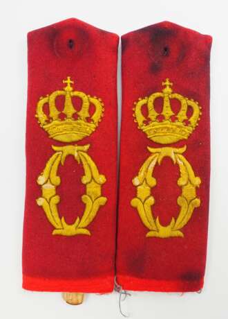 Württemberg: Paar Schulterstücke für Mannschaften im Grenadier-Regiment „Königin Olga“ (1. Württembergisches) Nr. 119. - Foto 1