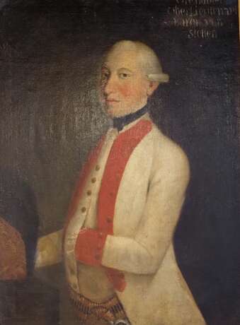 Preussen: Gemälde des Grenadier-Ober Lieutenant Baron von Stetten um 1800. - Foto 1