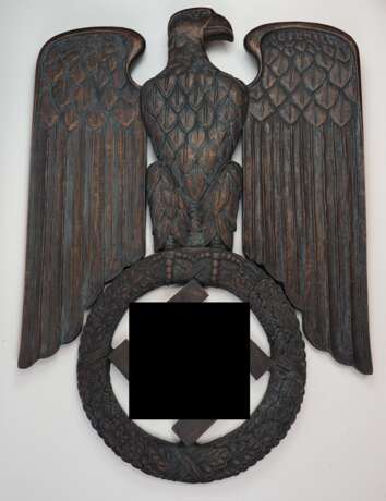 Wehrmacht: Großer Holz-Adler. - Foto 1