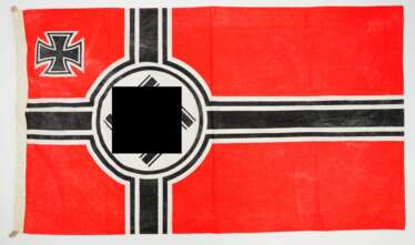 Kriegsmarine: Reichskriegsflagge 58 x 100 cm.