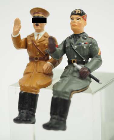Lineol: Adolf Hitler / Benito Mussolini / SS Mann - Fahrzeugbesatzung. - photo 3