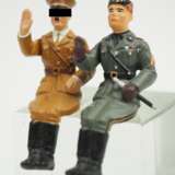 Lineol: Adolf Hitler / Benito Mussolini / SS Mann - Fahrzeugbesatzung. - Foto 3
