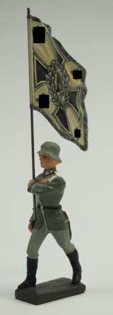 Lineol: Wehrmacht Fahnenträger der Infanterie. - photo 1