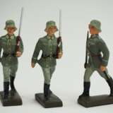 Lineol: Marschierende Wehrmacht Soldaten - 3 Exemplare. - фото 2