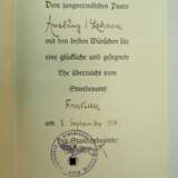 Hitler, Adolf: Mein Kampf - Hochzeitsausgabe Frankleben. - фото 2