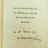 Hitler, Adolf: Mein Kampf - Hochzeitsausgabe. - Foto 2