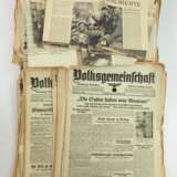 3. Reich: Lot Zeitungen. - Foto 1