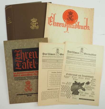 Herzog Robert von Württemberg: Grenadierregiment König Karl (5. Württ.) Nr. 123 - Literatur. - Foto 1