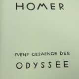 Marcks, Gerhard: Fünf Gesänge d. Odyssee v. Homer. - фото 1