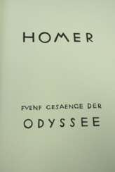 Marcks, Gerhard: Fünf Gesänge d. Odyssee v. Homer. 