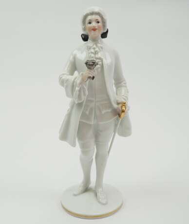 Wiener Porzellan Augarten: Figurine Rosenkavalier. 20. Jh. - photo 1
