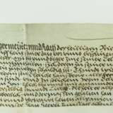 Esslingen - Pergament Urkunde 1544. - фото 1