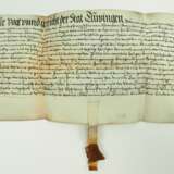Tübingen - Pergament Urkunde 1557. - photo 1