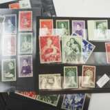 Konvolut Briefmarken Saargebiet, 1920-1958. - Foto 2
