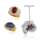 NO RESERVE - A GROUP OF MULTI-GEM JEWELLERY - фото 1