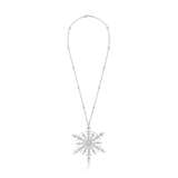 NO RESERVE - TIFFANY & CO. DIAMOND SNOWFLAKE PENDENT NECKLACE - фото 2