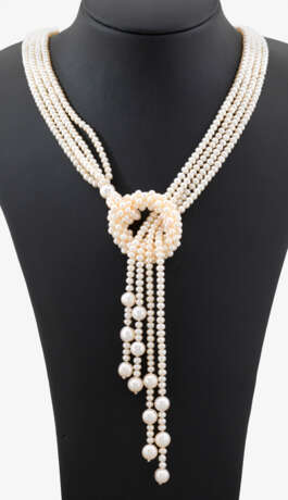Extravangte Perlenkette - Foto 1