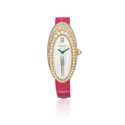 CARTIER 'ALCYONE' DIAMOND WRISTWATCH