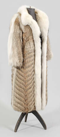 Vintage Kojotenfell-Mantel aus den 70er Jahren - photo 1