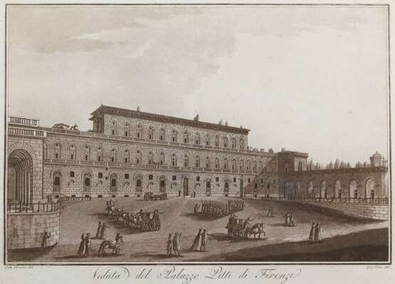 Veduta del Palazzo Pitti di Firenze. - photo 1