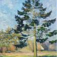 Heick, Monika &quot;Großer Baum am Wegrand&quot;, Öl/Lw., sign. u.r., 70x56,5 cm, Rahmen - Auction prices