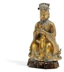 Große und eindrucksvolle Figur des Kaisers der Unterwelt - Diguan Dadi