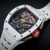 RICHARD MILLE, RM011 AO RG-ATZ FELIPE MASSA, A LIMITED EDITION CERAMIC AND GOLD AUTOMATIC FLYBACK CHRONOGRAPH WRISTWATCH - photo 1
