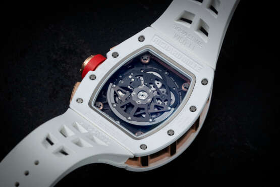 RICHARD MILLE, RM011 AO RG-ATZ FELIPE MASSA, A LIMITED EDITION CERAMIC AND GOLD AUTOMATIC FLYBACK CHRONOGRAPH WRISTWATCH - photo 2