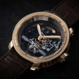 DEWITT, TWENTY 8 EIGHT, A LIMITED EDITION GOLD SKELETONISED TOURBILLON WRISTWATCH - photo 1