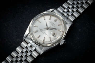ROLEX, DATEJUST REF. 1601, AN ATTRACTIVE STAINLESS AUTOMATIC WRISTWATCH 