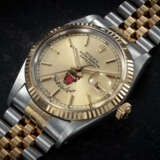 ROLEX, DATEJUST REF. 16013, A STEEL AND GOLD AUTOMATIC WRISTWATCH WITH THE BAHRAIN COAT OF ARMS - Foto 1