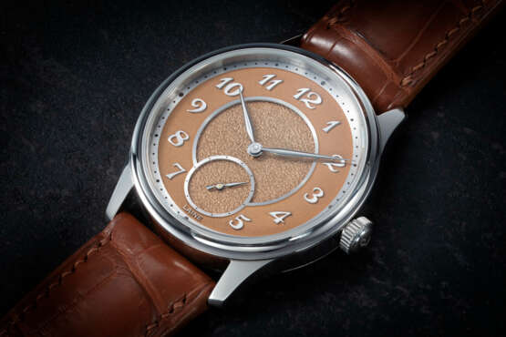 LAINE, V38 FROSTED, AN ATTRACTIVE STEEL AUTOMATIC WRISTWATCH - фото 1