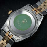 ROLEX, DATEJUST REF. 16013, A STEEL AND GOLD AUTOMATIC WRISTWATCH WITH THE BAHRAIN COAT OF ARMS - Foto 2